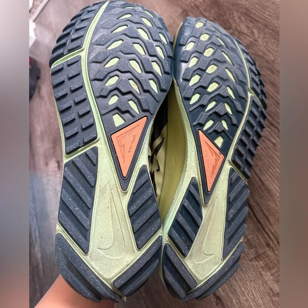 Nike React Pegasus Trail 4 Men’s Size 11 – Black Mint Foam Trail Running Shoes - Picture 5 of 8